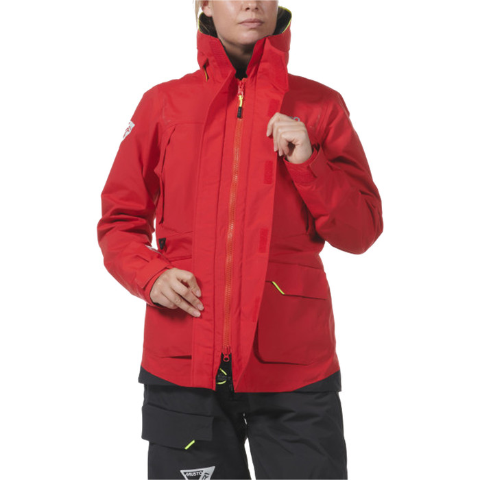 2024 Musto Womens BR1 Channel Jacket 82405 - True Red